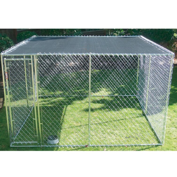 Weather guard outlet dog kennel covers